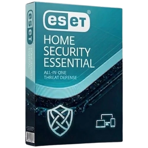 ESET antivirus Home Security Essential - All in one Threat Defense product artwork