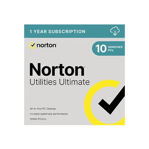 Norton Utilities Ultimate – 10 Devices, Cleans and Speeds up your PC 2026 product artwork