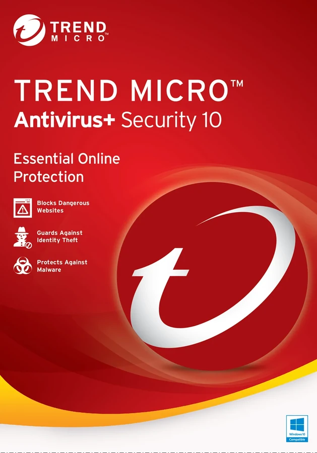 Trend Micro Antivirus+ 2 Devices 1 Year product artwork